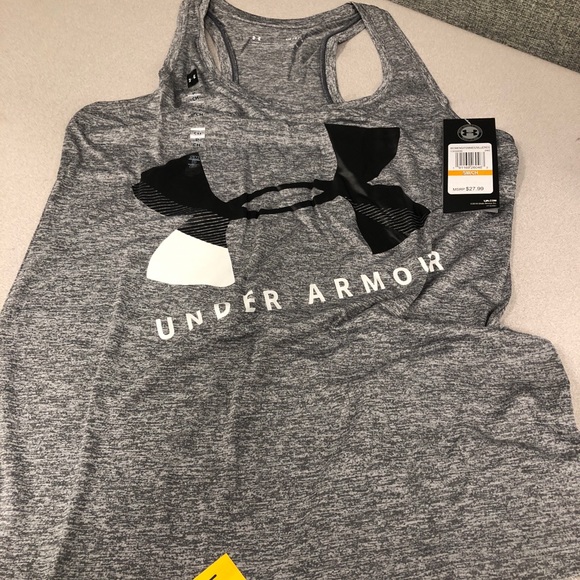 New Under Armour Women running tank - gray - Picture 3 of 8